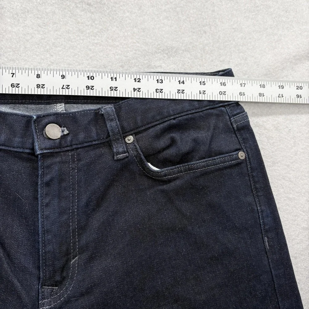 Banana Republic Traveler Slim Jeans Mens 33x32 Blue Dark Wash Stretch Denim Pant